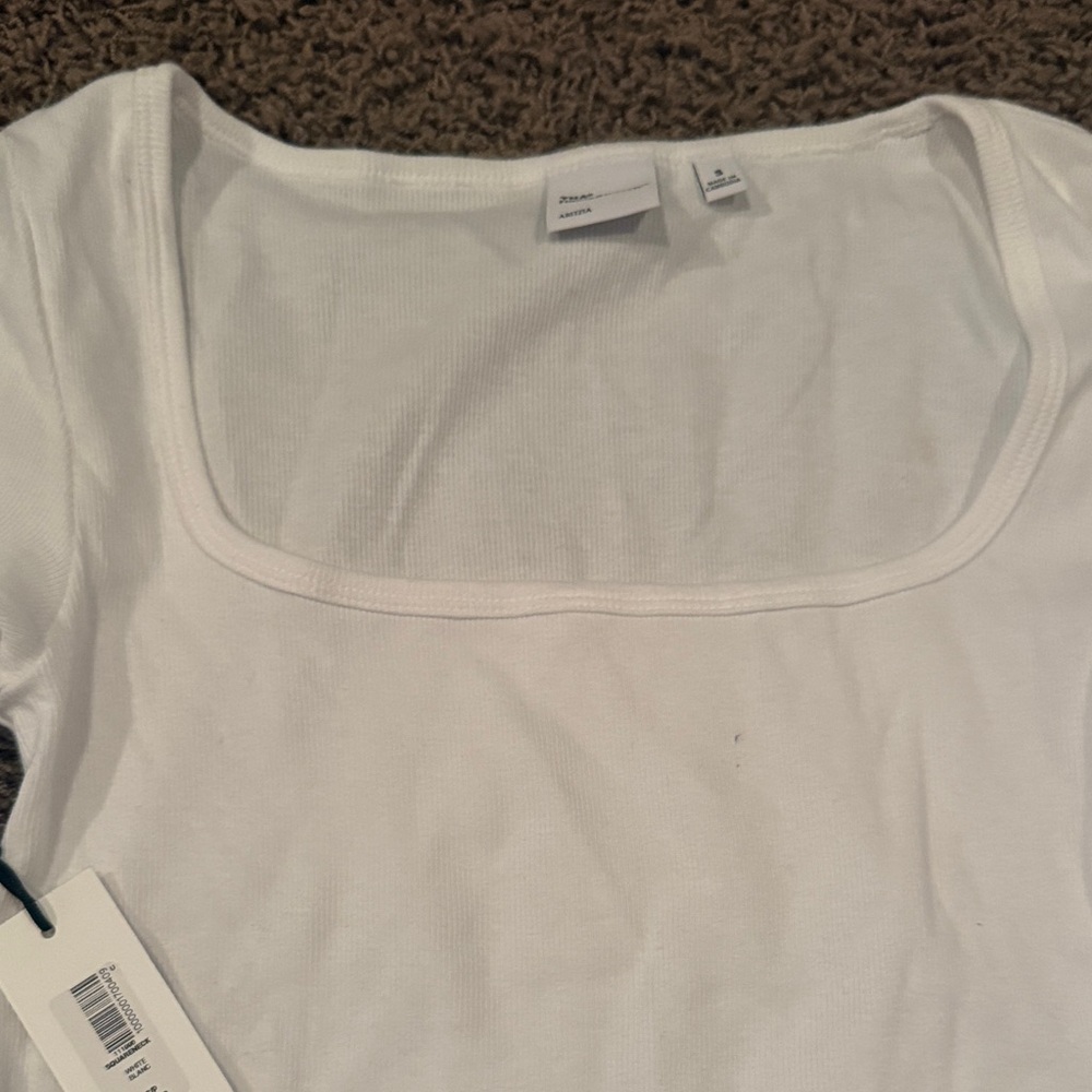 Aritzia White Long Sleeve Top - Picture 3 of 5